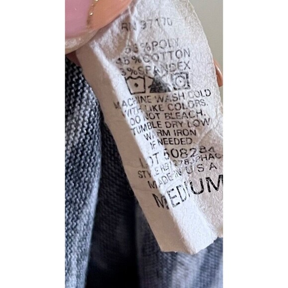 DG Zebra Print Midi Dress Black/White Junior Womens Size Medium Flowy Loose Fit - Picture 7 of 7